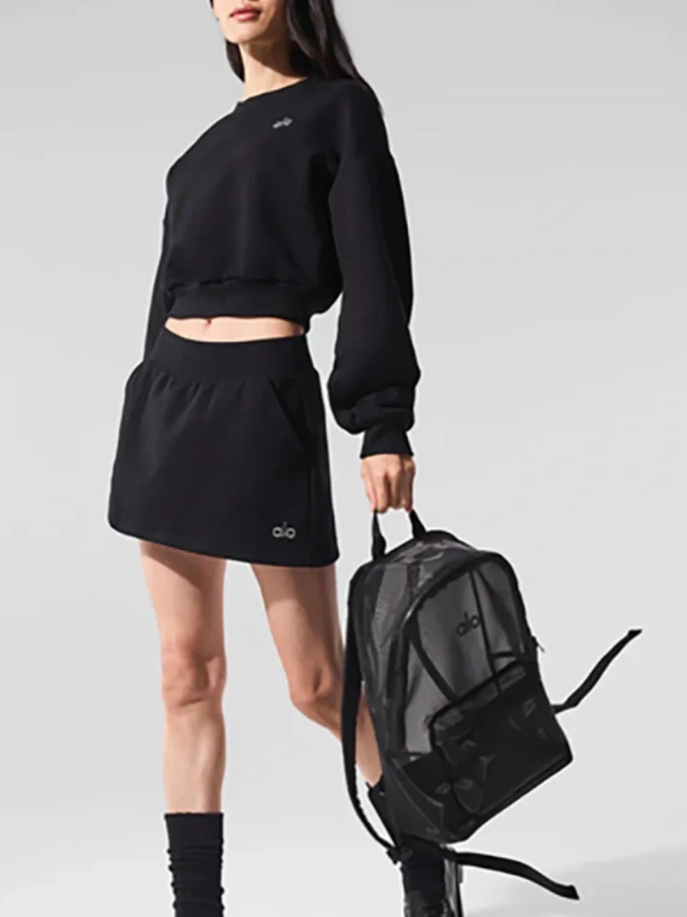 Brand New ALO Black MESH Backpack